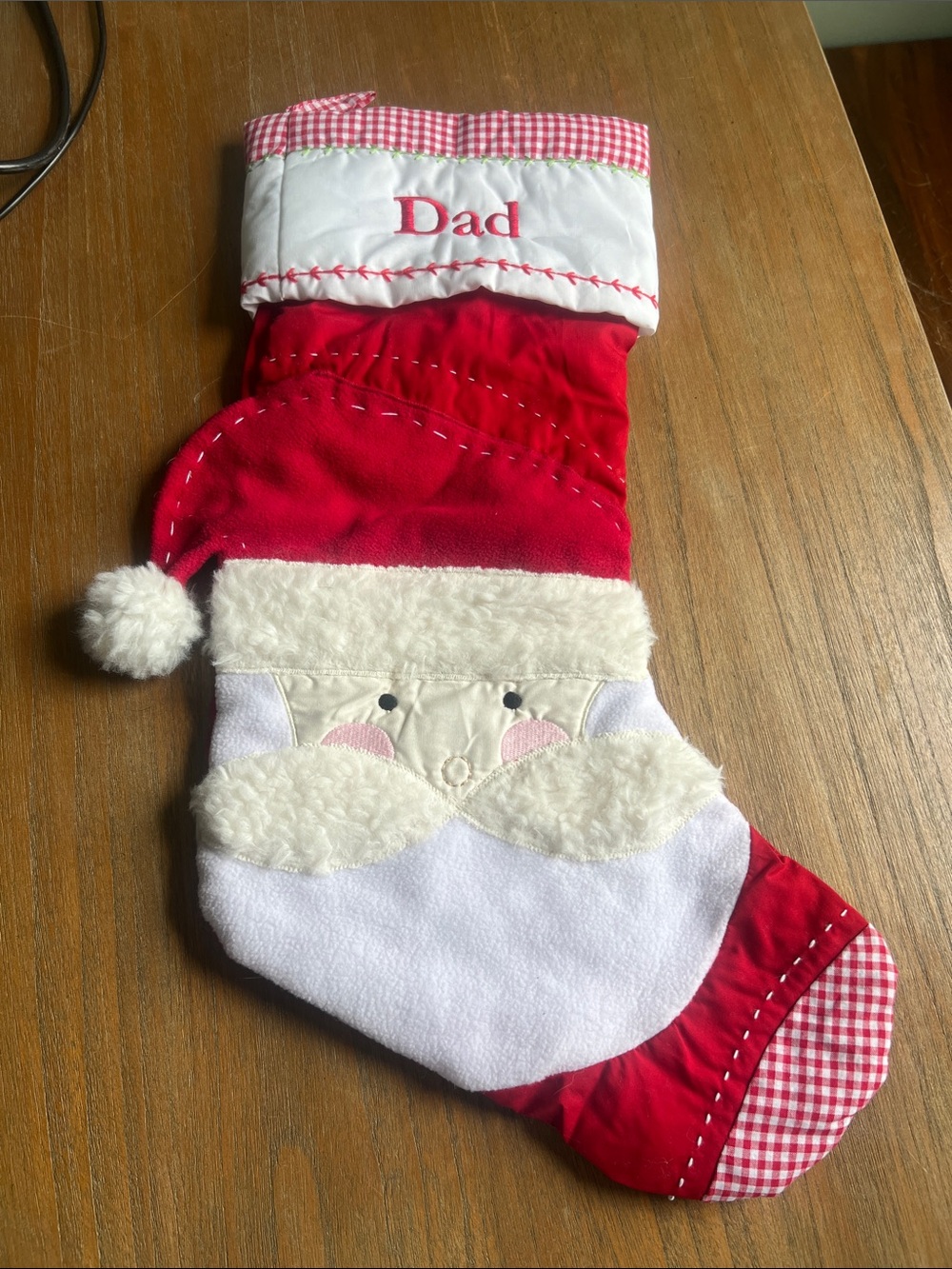 Pottery Barn Kids Christmas Stocking DAD